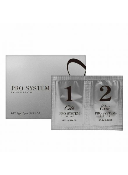 Keratin Lash Lift Set - First & Second Pro System（10 Sachet Sets）