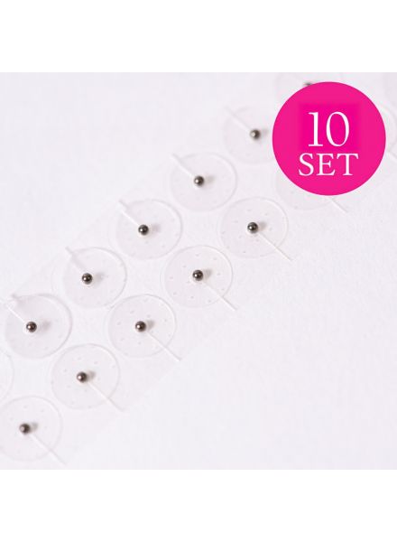 Earlobe Acupressure Stickers Titanium 10 Sheets