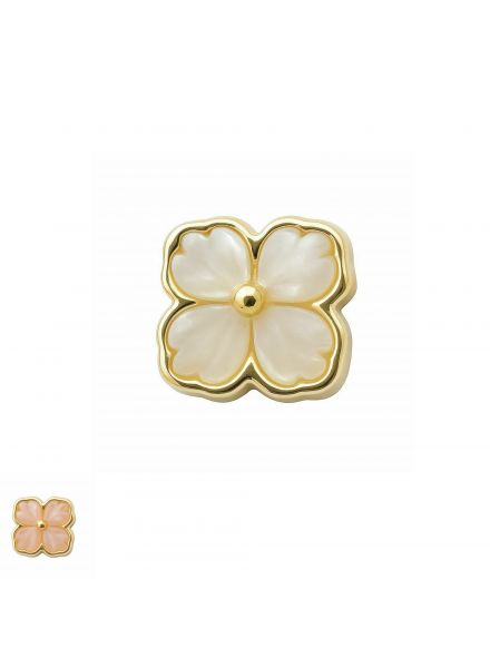Ear Acupressure Charm Flower Type A 5 pieces/set