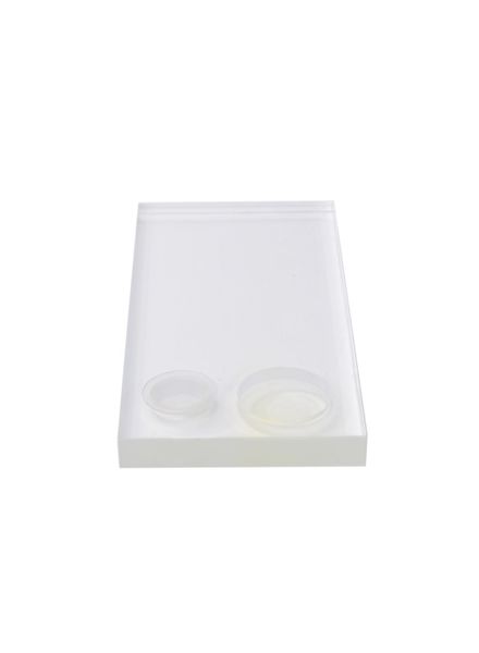 Eyelash Extension Tray with Adhesive/ Remover plates and caps