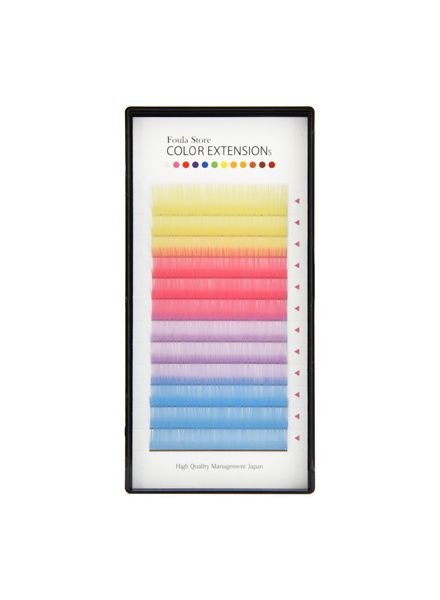 Color Volume Up Lash 12 Lines Pastel MIX