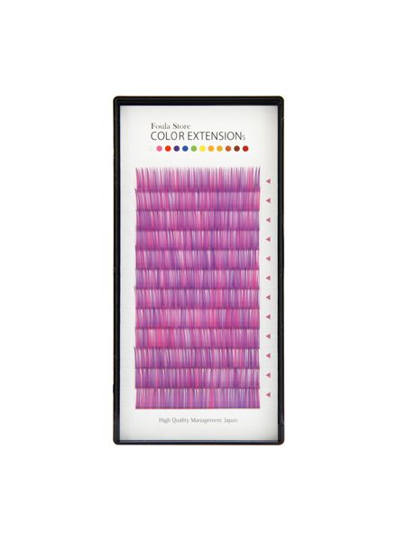 Color Volume Up Lash 12 Lines Random MIX Purple