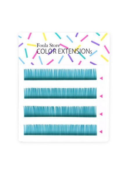 Color Lashes 4 Lines Aqua Marine