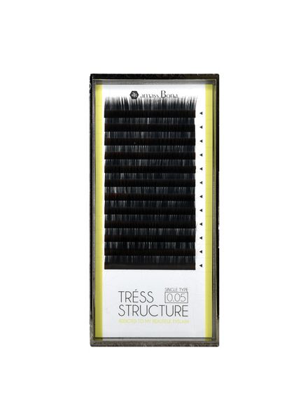 TRESS STRUCTURE 12 Lines J (B) Curl 0.05mm