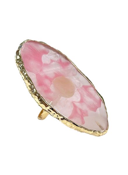 Ring Stone Pink