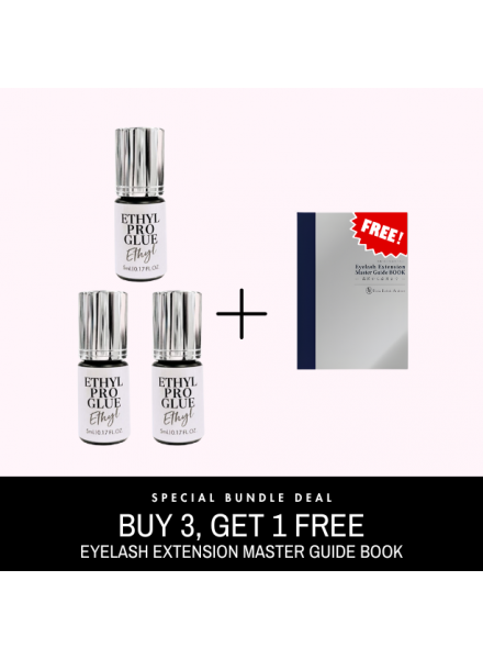 3-Ethyl Pro Adhesive (5ml) + Free Eyelash Extension Master Guide Book