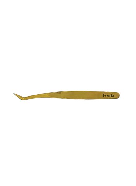 Standard Gold Tweezer Hook Angle 1