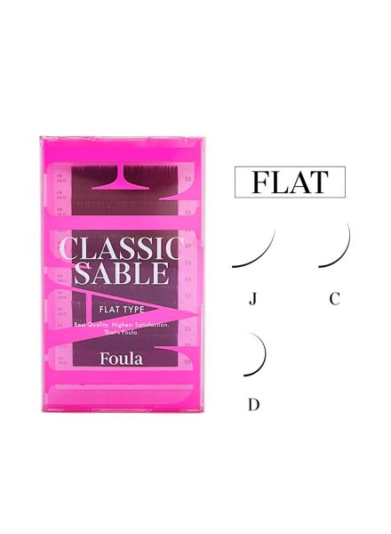 Classic Sable Flat 12 Lines