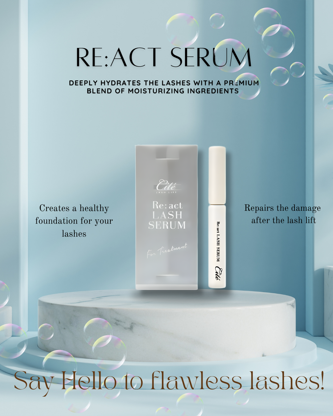 Deep-Hydrating Serum for Stronger, Healthier Lashes